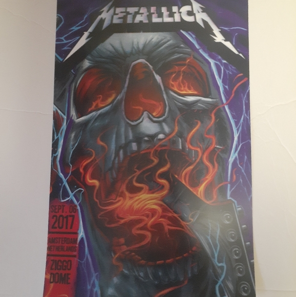 Metallica concert poster - Picture 1 of 2